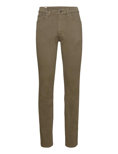 Se GANT Slim Desert Jeans GANT Khaki ved Booztlet