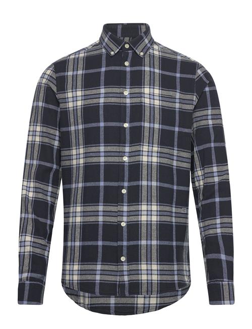 Casual Friday Cfanton Ls Bd Checked Shirt Casual Friday Navy