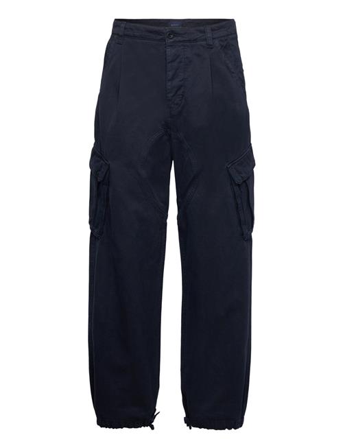 Se GANT D2. Cargo Pant GANT Navy ved Booztlet