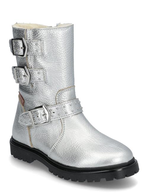 ANGULUS Boots - Flat - With Zipper ANGULUS Silver