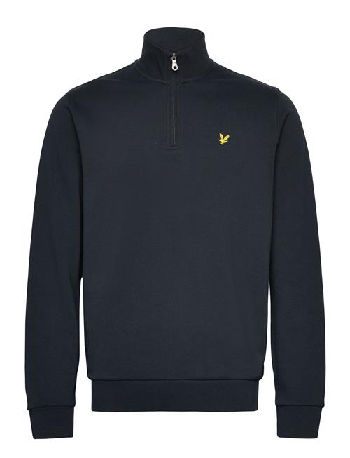 Loopback Quarter Zip Sweat Lyle & Scott Navy