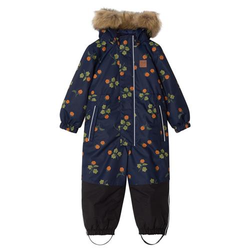 Kuling Chamonix Mønstret Flyverdragt Med Multebærer Navyblå 86 cm  Marineblå  86 cm  Unisex