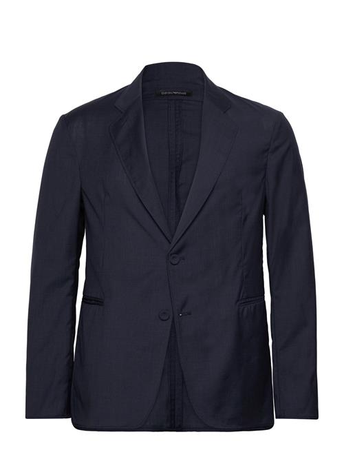 Se Emporio Armani Jacket Emporio Armani Navy ved Booztlet