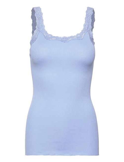 Rosemunde Silk Top W/ Lace Rosemunde Blue