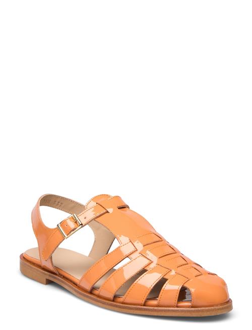 Se ANGULUS Sandals - Flat - Closed Toe - Op ANGULUS Orange ved Booztlet