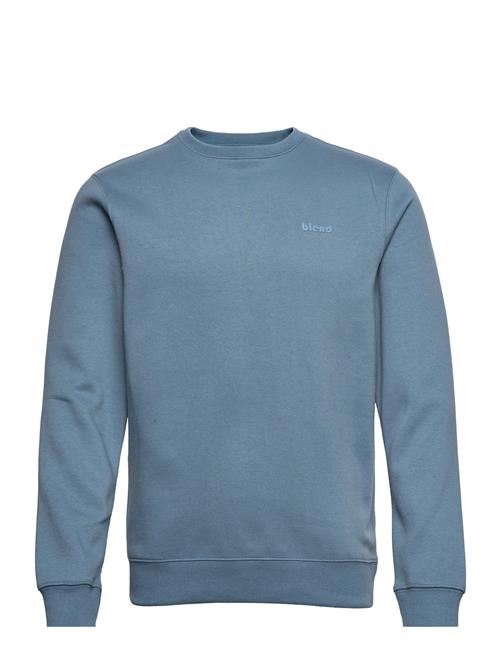 Se Blend Bhdownton Crew Neck Sweat Noos Blend Blue ved Booztlet