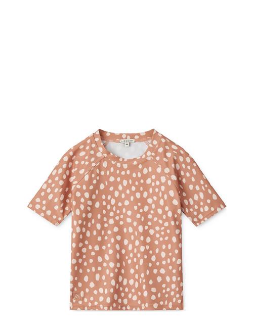 Liewood Noah Printed Shortsleeve Swim Tee Liewood Coral