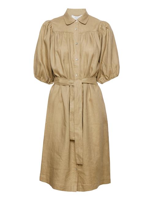 Linen Dress Rosemunde Brown