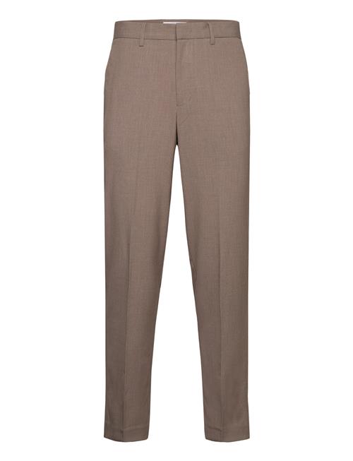 Se Lindbergh Relaxed Fit Formal Pants Lindbergh Brown ved Booztlet