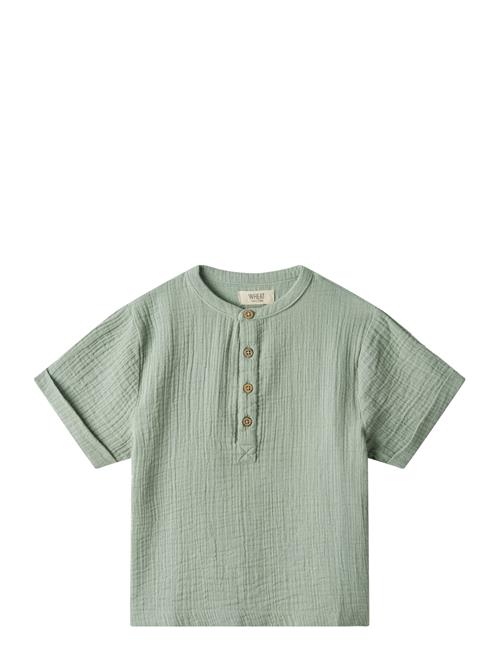 Wheat Shirt S/S Svend Wheat Green