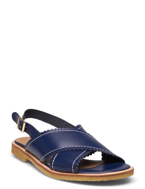 Se ANGULUS Sandals - Flat - Open Toe - Op ANGULUS Blue ved Booztlet