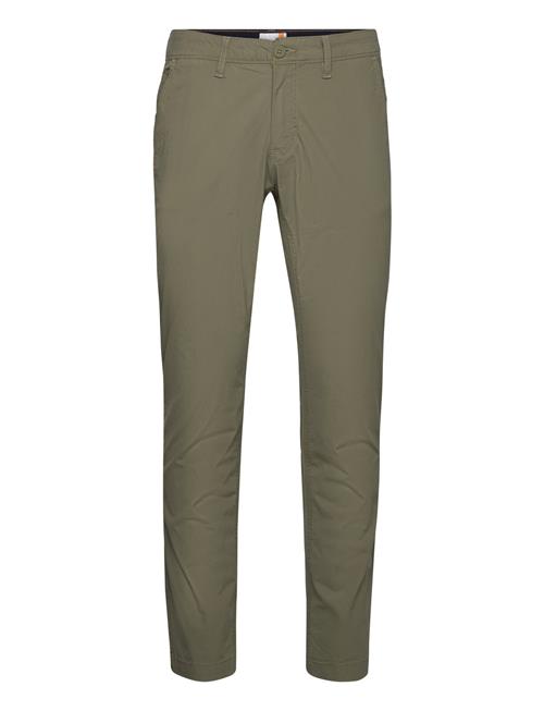 Se Timberland Claremont Poplin Chino Pant Cassel Earth Timberland Green ved Booztlet