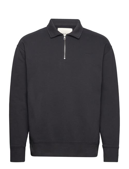 GANT Logo Half Zip GANT Black