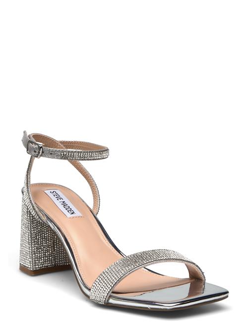 Se Steve Madden Luxe-R Sandal Steve Madden Silver ved Booztlet