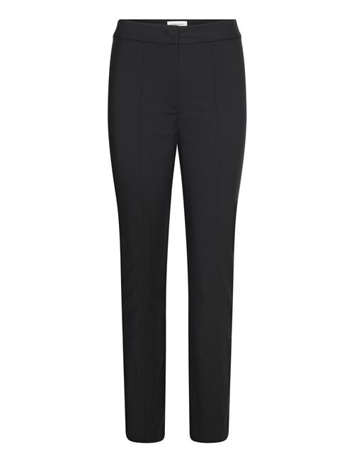 Se GANT Slim Pintuck Zip Pants GANT Black ved Booztlet