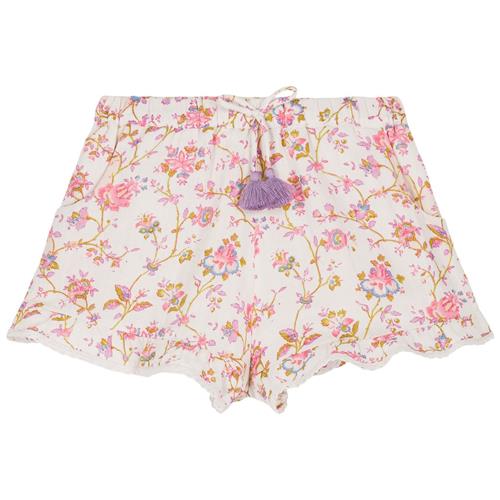 Se Louise Misha Vallaoid Shorts Cream Bucolia Fields | Lyserød | 7 years ved Babyshop