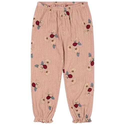 Se Konges Sløjd Chleo Bukser Ladybug Daisy Blush | Lyserød | 9 months ved Babyshop