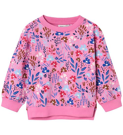 Name It Sweatshirt - NmfNirana - Fuchsia Pink