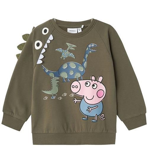 Name It Name It Sweatshirt - NmmApo - Peppapig - Tea Leaf