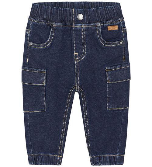 Se Hust and Claire Hust and Claire Bukser - Johan - Denim Blue ved KidsWorld