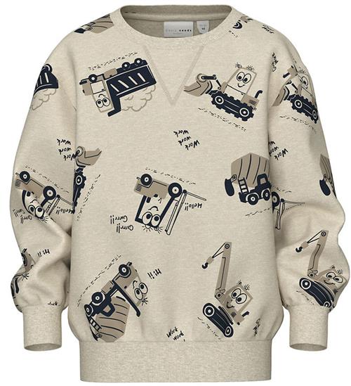 Name It Name It Sweatshirt - NmmVimo - Summer Sand/Machines