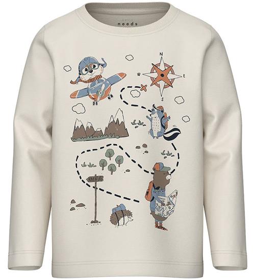 Se Name It Bluse - NmmVux - Jet Stream/Adventure ved KidsWorld