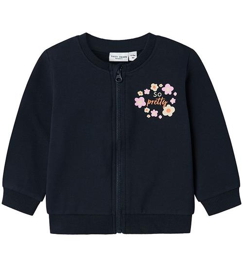 Se Name It Name It Sweatcardigan - NbfVrille - Darl Sapphire/Flowers ved KidsWorld