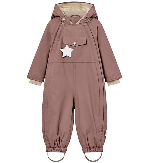 Se Mini A Ture Flyverdragt - Wisti Fleece - Light Plum ved KidsWorld