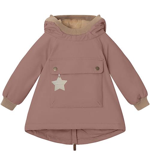 Mini A Ture Mini A Ture Vinterjakke - Babywen Fleece - Light Plum