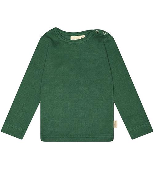 Petit Piao Bluse - Rib - Modal - Emerald Green