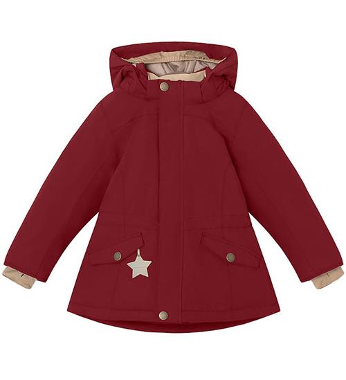 Se Mini A Ture Mini A Ture Vinterjakke - Velajanna - Red Merlot ved KidsWorld