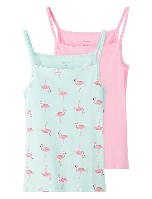 Se name it Nkfstrap Top 2P Glacier Flamingo Name It Pink ved Booztlet