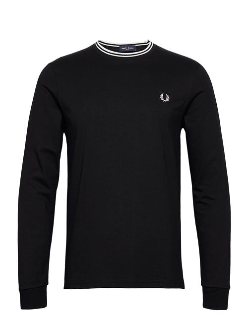 Fred Perry Ls Twin Tipped T-Shirt Fred Perry Black