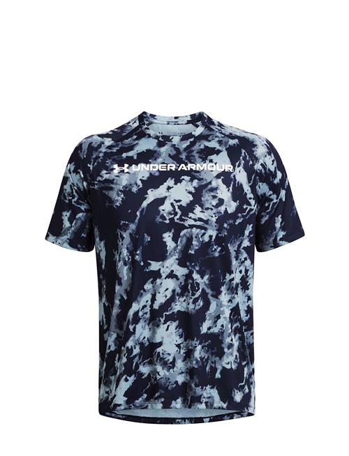 Se Under Armour Ua Tech Abc Camo Ss Under Armour Blue ved Booztlet