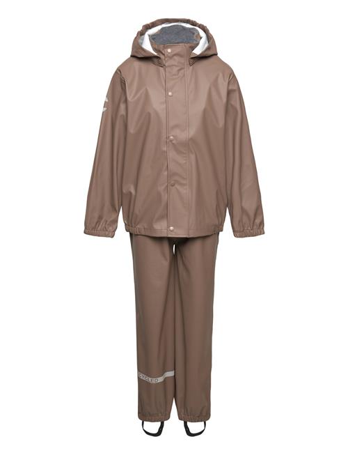 mikk-line Pu Rain W. Susp. Recycled Mikk-line Brown