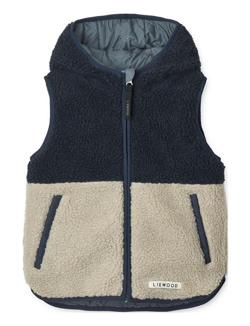 Se Liewood Diana Reversible Vest Liewood Blue ved Booztlet