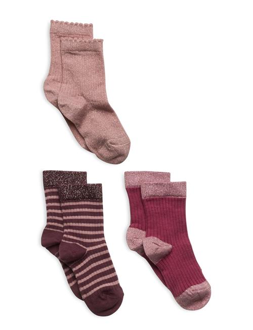 Dagmar Socks - 3-Pack Mp Denmark Pink