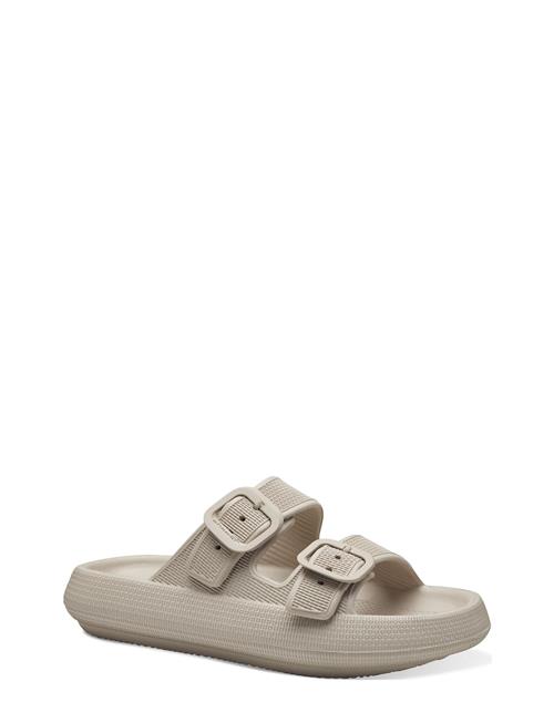 Se Tamaris Women Slides Tamaris Cream ved Booztlet