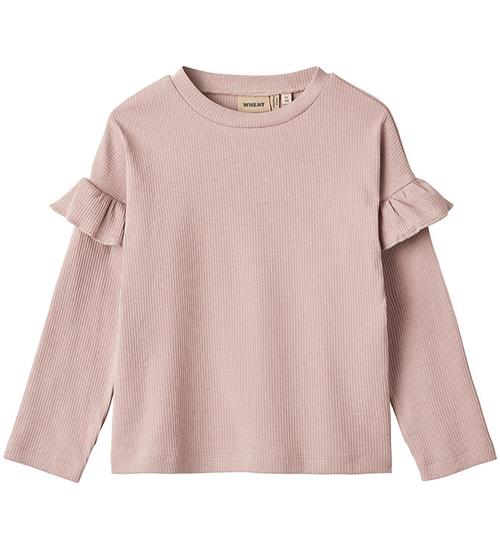 Wheat Wheat Bluse - Rib - Belinda - Dry Rose