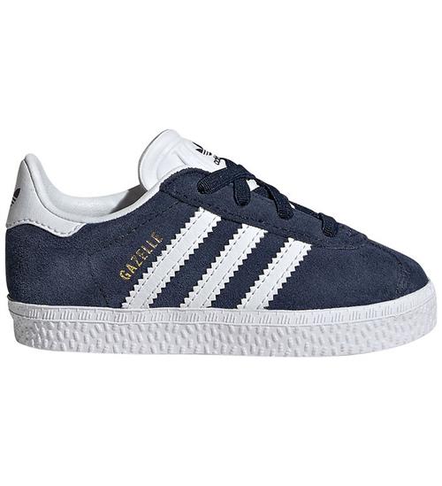 Se adidas Originals adidas Originals Sko - Gazelle CF EL I - Navy/Hvid ved KidsWorld