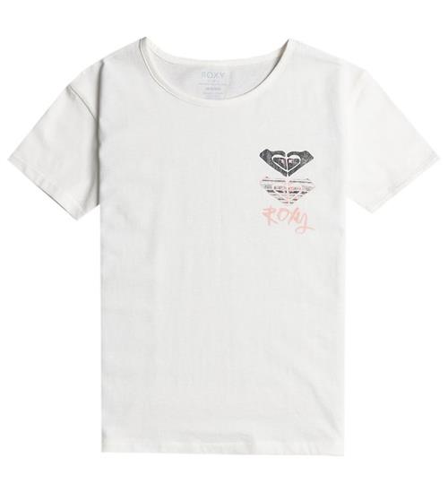 Se Roxy Roxy T-shirt - Day And Night - A - Egret m. ved KidsWorld