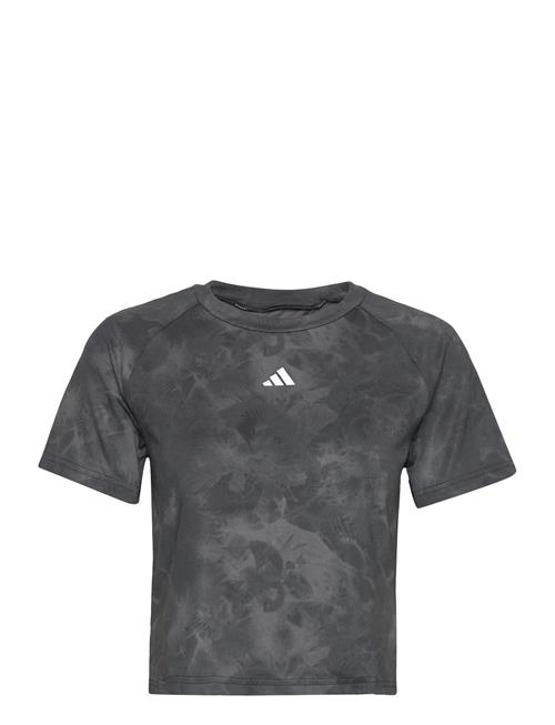 adidas Performance Aop Flower Tee Adidas Performance Black