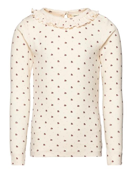 Lil'Atelier Nmfgago Kna Ls Slim Top Lil Lil'Atelier Cream