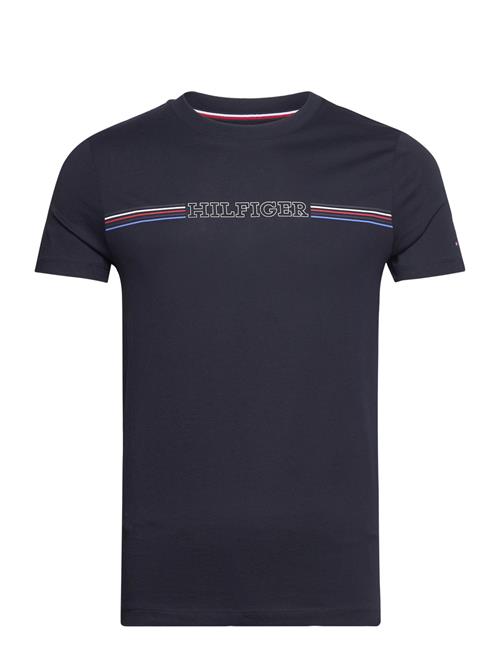 Tommy Hilfiger Stripe Chest Tee Tommy Hilfiger Blue