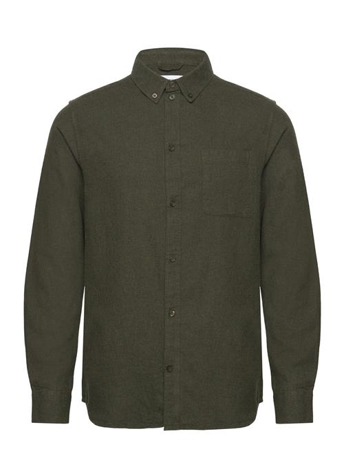 Organic Cotton Flannel Shirt Gots Knowledge Cotton Apparel Green