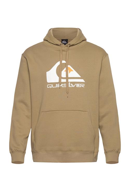 Se Quiksilver Big Logo Hoodie Quiksilver Beige ved Booztlet