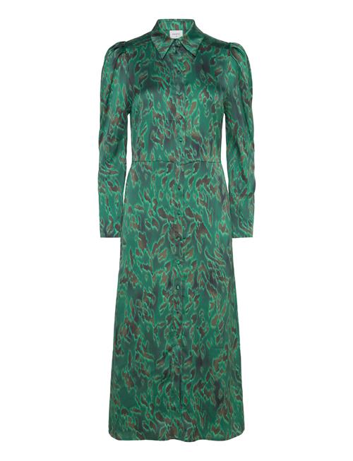 Dante6 D6Moon Printed Shirt Dress Dante6 Green