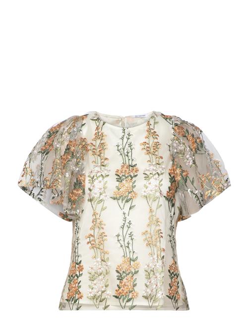 Se Ida Sjöstedt 286 Magda Embroidery Top Ida Sjöstedt Cream ved Booztlet