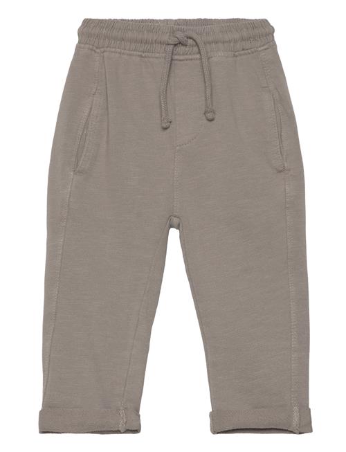 Se Mango Cotton Jogger-Style Trousers Mango Brown ved Booztlet