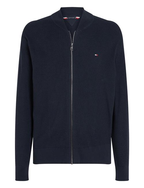 Se Tommy Hilfiger Structure Baseball Zip Through Tommy Hilfiger Navy ved Booztlet